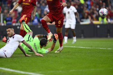 A.S. Roma 'dan Rui Patricio, A.S. Roma ve Torino F.C. arasındaki Serie A Şampiyonası' nın 15. gününde 13 Kasım 2022 'de Roma, İtalya' daki Stadio Olimpico 'da. - Fotoğraf: Domenico Cippitelli / LiveMedi