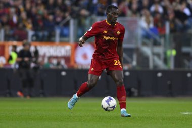 A.S. Roma takımından Mady Camara, A.S. Roma ve Torino F.C. arasındaki Serie A Şampiyonası 'nın 15. gününde 13 Kasım 2022 'de Roma, İtalya' daki Stadio Olimpico 'da. - Fotoğraf: Domenico Cippitelli / LiveMedi