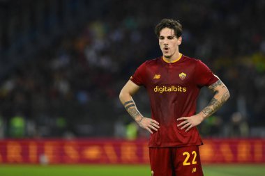 A.S. Roma 'dan Nicolo' Zaniolo A.S. Roma 'ya karşı Torino F.C. arasındaki Serie A Şampiyonasının 15. gününde 13 Kasım 2022 'de Roma, İtalya' daki Stadio Olimpico 'da. - Fotoğraf: Domenico Cippitelli / LiveMedi