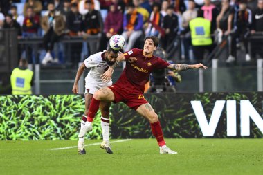 A.S. Roma 'dan Nicolo' Zaniolo A.S. Roma 'ya karşı Torino F.C. arasındaki Serie A Şampiyonasının 15. gününde 13 Kasım 2022 'de Roma, İtalya' daki Stadio Olimpico 'da. - Fotoğraf: Domenico Cippitelli / LiveMedi
