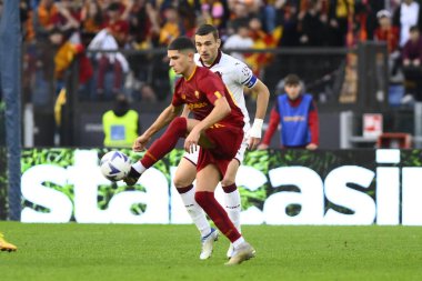 A.S. Roma 'dan Cristian Volpato, A.S. Roman ve Torino F.C. arasındaki Serie A Şampiyonası' nın 15. gününde 13 Kasım 2022 'de Roma, İtalya' daki Stadio Olimpico 'da. - Fotoğraf: Domenico Cippitelli / LiveMedi