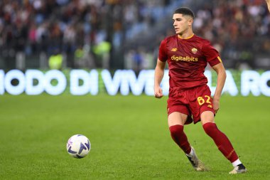 A.S. Roma 'dan Cristian Volpato, A.S. Roman ve Torino F.C. arasındaki Serie A Şampiyonası' nın 15. gününde 13 Kasım 2022 'de Roma, İtalya' daki Stadio Olimpico 'da. - Fotoğraf: Domenico Cippitelli / LiveMedi