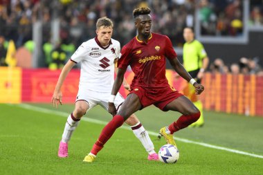 A.S. Roma takımından Tammy Abraham, A.S. Roma - Torino F.C. arasındaki Serie A Şampiyonası 'nın 15. gününde 13 Kasım 2022 'de Roma, İtalya' daki Stadio Olimpico 'da. - Fotoğraf: Domenico Cippitelli / LiveMedi