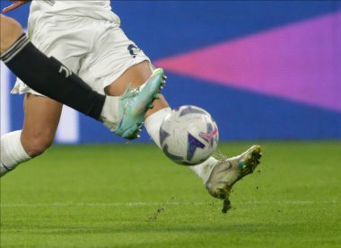 İtalya Serie A sırasında, Juventus Fc ve Ss Lazio arasında 13 Kasım 2022 tarihinde Torino, İtalya 'daki Allianz Stadyumu' nda oynanan futbol maçı - Fotoğraf: Nderim Kaceli / LiveMedi