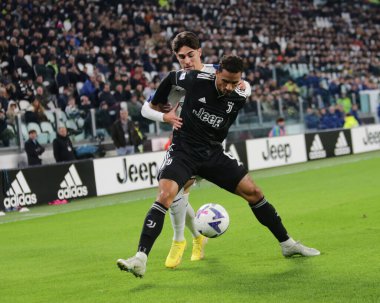 Juventus Fc takımından Luiz Da Silva Danilo, 13 Kasım 2022 tarihinde Juventus Fc ve Ss Lazio arasında İtalya 'nın Allianz Stadyumu, Torino şehrinde oynanan futbol karşılaşmasında Nderim Kaceli / LiveMedi