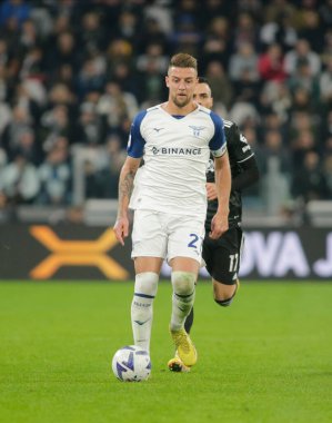 Sergej Milinkoviç - İtalyan Serie A sırasında Ss Lazio Saviç, Juventus Fc ve Ss Lazio arasında 13 Kasım 2022 tarihinde İtalya 'nın Allianz Stadyumu, Torino şehrinde oynanan futbol maçı - Fotoğraf: Nderim Kaceli / LiveMedi