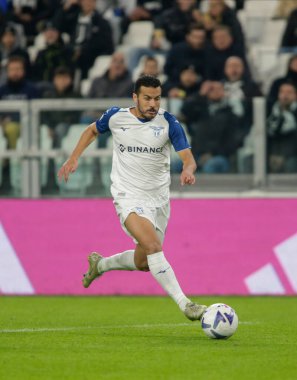 İtalya Serisi A sırasında Ss Lazio 'dan Pedro, Juventus Fc ve Ss Lazio arasında 13 Kasım 2022 tarihinde İtalya' nın Torino şehrindeki Allianz Stadyumu 'nda oynanan futbol maçı: Nderim Kaceli / LiveMedi