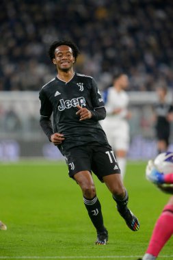 Juventus Fc takımından Juan Cuadrado İtalya Serie A, Juventus Fc ve Ss Lazio arasında 13 Kasım 2022 'de Torino, İtalya Fotoğraf: Nderim Kaceli - Fotoğraf: Nderim Kaceli / LiveMedi
