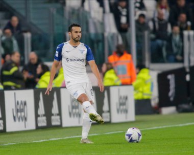 İtalya Serisi A sırasında Ss Lazio 'dan Pedro, Juventus Fc ve Ss Lazio arasında 13 Kasım 2022 tarihinde İtalya' nın Torino şehrindeki Allianz Stadyumu 'nda oynanan futbol maçı: Nderim Kaceli / LiveMedi