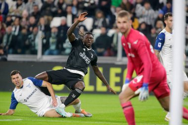 İtalyan Serie A sırasında Juventus Fc 'li Moise Kean, Juventus Fc ve Ss Lazio arasında 13 Kasım 2022 tarihinde Torino, İtalya Fotoğraf: Nderim Kaceli - Fotoğraf: Nderim Kaceli / LiveMedi