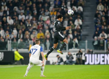 Juventus Fc takımından Juan Cuadrado İtalya Serie A, Juventus Fc ve Ss Lazio arasında 13 Kasım 2022 'de Torino, İtalya Fotoğraf: Nderim Kaceli - Fotoğraf: Nderim Kaceli / LiveMedi