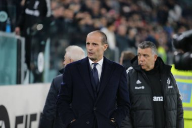 Juventus Fc takımının teknik direktörü Massimiliano Allegri, 13 Kasım 2022 tarihinde Juventus Fc ve Ss Lazio arasında İtalya 'nın Allianz Stadyumu, Torino şehrinde oynanan futbol karşılaşmasında Nderim Kaceli / LiveMedi