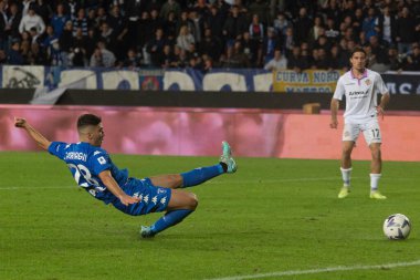 Cambiaghi Nicolo Empoli İtalya 'nın Empoli kentinde oynanan Carlo Castellani Stadyumu' nda oynanan Serie A maçında gol 1-0 yenildi.