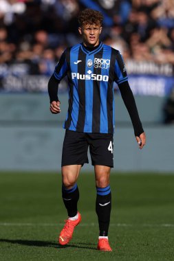 Atalanta BC 'den Giorgio Scalvini, İtalya' nın Bergamo kentindeki Gewiss Stadyumu 'nda oynanan Atalanta BC - FC Internazionale maçında 13 Kasım 2022 - Fotoğraf: Francesco Scaccianoc