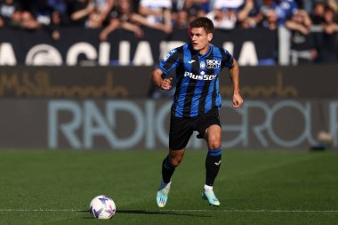 Atalanta BC 'den Joakim Maehle, İtalya' nın Bergamo kentindeki Gewiss Stadyumu 'nda oynanan Atalanta BC - FC Internazionale maçında 13 Kasım 2022 - Fotoğraf: Francesco Scaccianoc