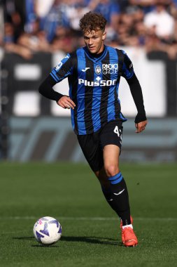Atalanta BC 'den Giorgio Scalvini, İtalya' nın Bergamo kentindeki Gewiss Stadyumu 'nda oynanan Atalanta BC - FC Internazionale maçında 13 Kasım 2022 - Fotoğraf: Francesco Scaccianoc