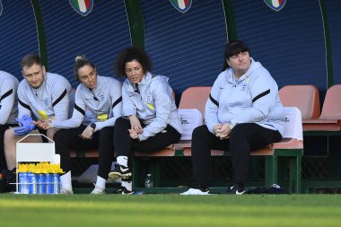 İngiltere 'den Mo Marley WU23 İtalya WU23 ile İngiltere WU23 arasındaki Uluslararası Dostluk Maçı sırasında 14 Kasım 2022' de İtalya 'nın Roma kentinde Tre Fontane stadında oynandı. - Fotoğraf: Domenico Cippitelli / LiveMedi