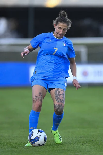 Miriam Longo Italia Wu23 Durante International Friendly Match Tra Italia — Foto Stock