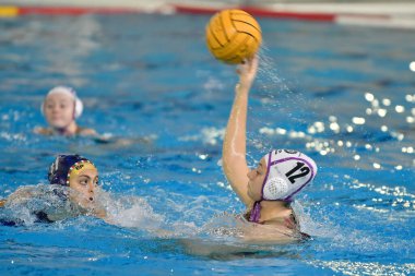 Roberta Santapaola (Pallanuoto Trieste) 16 Kasım 2022 tarihinde İtalya 'nın Trieste kentindeki Trieste' de Pallanuoto Trieste vs Ekipe Orizzonte ile karşılaşan İtalyan Serie A1 Kadınlar: Marco Todar