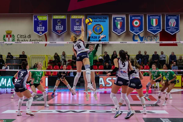 Kaja Grobelna Reale Mutua Fenera Chieri Action Volley Serie Women — стокове фото