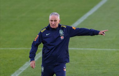 Brezilya Millî Futbol Takımı transferi sırasında Brezilya 'nın baş antrenörü, 2022 Dünya Kupası finalinden önce Katar' da Juventus Eğitim Merkezi 'nde, 16 Kasım 2022, Torino, İtalya. Fotoğraf: Nderim Kaceli - Fotoğraf: Nderim Kaceli / LiveMedi