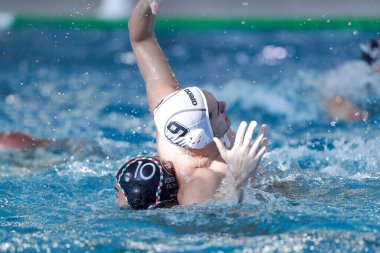 Samuele Boezi (Distretti Ekoloji Nuoto Roma) Waterpolo İtalyan Serisi A maçında Distretti Ekologici Nuoto Roma Polo Acquatico Frecciarossa 'da Pro Recco' ya karşı, 17 Kasım 2022 - Fotoğraf: Luigi Marian