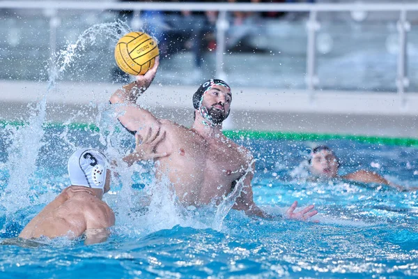 Andrea Fondelli (Pro Recco) Waterpolo İtalyan Serie A maçı Distretti Ekoloji Nuoto Roma Pro Recco 'ya karşı Roma Polo Acquatico Frecciarossa, İtalya, 17 Kasım 2022 - Fotoğraf: Luigi Marian