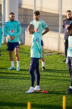 Brezilya Millî Futbol Takımı transferi sırasında Brezilya 'dan Fabinho, 2022 Dünya Kupası finalinden önce Katar' da, Juventus Eğitim Merkezi 'nde, 16 Kasım 2022, Torino, İtalya. Fotoğraf: Nderim Kaceli - Fotoğraf: Nderim Kaceli / LiveMedi