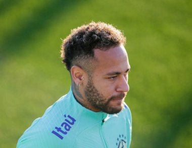 Brezilya Millî Futbol Takımı transferi sırasında Brezilya 'dan Neymar Jr.' ın Katar 'da düzenlenen 2022 Dünya Kupası final sahnesinden önce, 16 Kasım 2022' de Torino, İtalya 'da Juventus Eğitim Merkezi' nde. Fotoğraf: Nderim Kaceli - Fotoğraf: Nderim Kaceli / LiveMedi