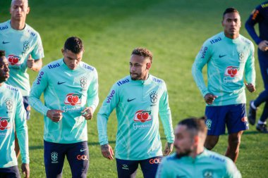 Brezilya Millî Futbol Takımı transferi sırasında Brezilya 'dan Neymar Jr.' ın Katar 'da düzenlenen 2022 Dünya Kupası final sahnesinden önce, 16 Kasım 2022' de Torino, İtalya 'da Juventus Eğitim Merkezi' nde. Fotoğraf: Nderim Kaceli - Fotoğraf: Nderim Kaceli / LiveMedi
