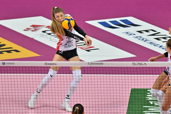 Kuznetsova Sofya Bosca Cuneo Durante Partido Voleibol Italiano Serie Femenino — Foto de Stock