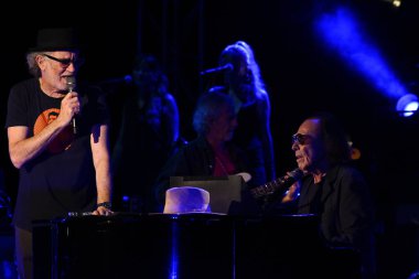 Antonello Venditti e Francesco De Gregori, 18 Kasım 2022 'de İtalya' nın başkenti Roma 'daki Oditoryum Parco della Musica' da gerçekleşti. - Fotoğraf: Domenico Cippitelli / LiveMedi