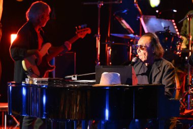 Antonello Venditti, 18 Kasım 2022 'de İtalya, Roma' daki Parco della Musica Konser Salonu 'nda. - Fotoğraf: Domenico Cippitelli / LiveMedi