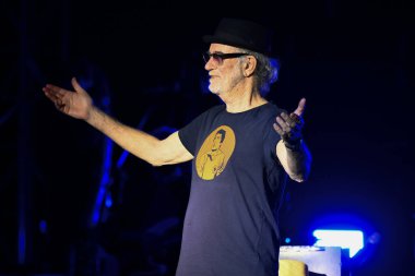 Francesco De Gregori Tour 2022 'de, 18 Kasım 2022' de Roma, İtalya 'daki Oditoryum Parco della Musica' da. - Fotoğraf: Domenico Cippitelli / LiveMedi