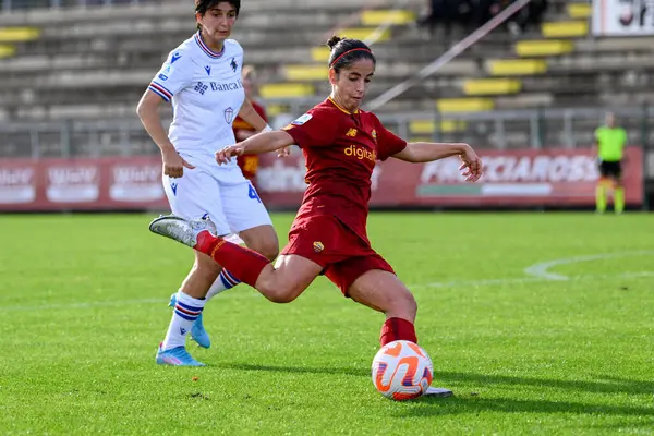 克劳迪娅 奇科蒂 Claudia Ciccotti Roma Women 于2022 2023年11月19日在意大利足球锦标赛女子甲组联赛 Italian Football — 图库照片