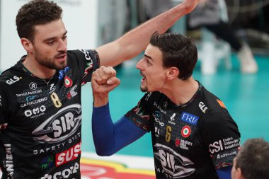 Giannelli simone (n.6 sir Security susa perugia), İtalya Serie A Men Süper Lig Şampiyonası 'nda Sir Safety Susa Perugia' ya karşı Itas Trentino, Pala Barton, İtalya 'da 20 Kasım 2022 - Fotoğraf: Loris Cerquiglin