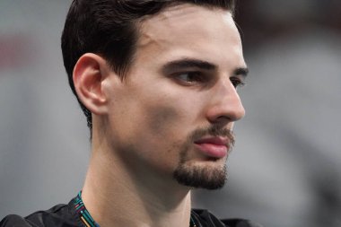 Giannelli simone (n.6 sir Security susa perugia) İtalyan Serie A Men SuperLeague Şampiyonası sırasında Sir Safety Susa Perugia - Itas Trentino 'ya karşı Perugia, İtalya' da Pala Barton, 20 Kasım 2022