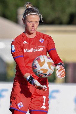 Katja Schroffenegger (ACF Fiorentina) İtalyan futbol takımı Serie A Women maçında ACF Fiorentina vs Inter - FC Internazionale, Sesto Fiorentino 'daki Pietro Torrini stadyumunda (FI), İtalya, 20 Kasım 2022 - Fotoğraf: Lisa Guglielm