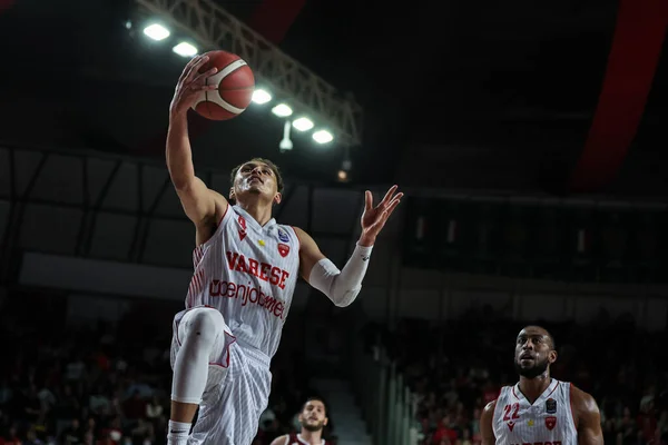 Colbey Ross Pallacanestro Varese Openjobmetis Acción Durante Lba Lega Basket — Foto de Stock