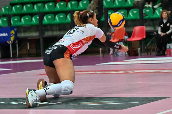 Signorile Noemi Bosca Cuneo Durante Voleibol Série Italiana Feminino Jogo — Fotografia de Stock