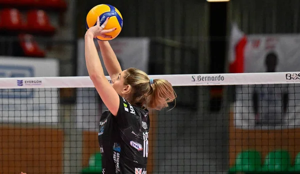 Victoria Dilfer Bartoccini Fortinfissi Perugia Durante Partido Voleibol Italiano Serie — Foto de Stock