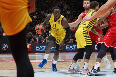 Basketbol Euroleague Şampiyonası sırasında Johnathan Motley (Fenerbahçe Beko İstanbul) EA7 Emporio Armani Milano 'ya karşı Fenerbahçe Beko, Milano, İtalya Assago Forumu' nda, 24 Kasım 2022 - Fotoğraf: Savino Paolell