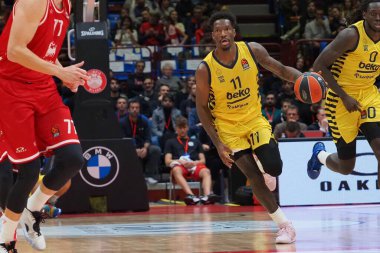 Nigel Hayes-Davis (Fenerbahçe Beko İstanbul) basketbol Euroleague Şampiyonası EA7 Emporio Armani Milano Fenerbahçe Beko 'ya karşı Milano, İtalya Assago Forumu' nda, 24 Kasım 2022 - Fotoğraf: Savino Paolell