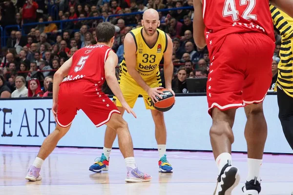 Nick Calathes Fenerbahçe Beko Stanbul Basketbol Euroleague Şampiyonası Ea7 Emporio — Stok fotoğraf