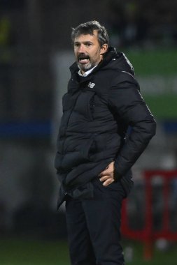 AS Roman Kadınları 'ndan Alessandro Spugna, UEFA Kadınlar Şampiyonlar Ligi B Grubu' nun A.S. Romanlar ve VfL Wolfsburg arasındaki grup safhasının üçüncü gününde 23 Kasım 2022 'de İtalya' nın Latina kentinde bulunan Stadio Domenico Francioni 'de. - Fotoğraf: Domenico Cipp