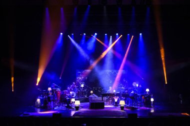 Daniele Silvestri, 25 Kasım 2022 'de İtalya' nın başkenti Roma 'daki Auditorium della Conciliazione' de düzenlenen Daniele Silvestri 2022 Tur 'unda sahne aldı. - Fotoğraf: Domenico Cippitelli / LiveMedi