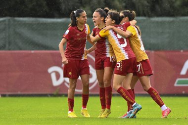 AS Roman Kadınları 'ndan Annamaria Serturini, 26 Kasım 2022' de İtalya 'nın başkenti Roma' da düzenlenen A.S. Roman Kadınları ve Pomigliano Calcio Femminile arasındaki 10. - Fotoğraf: Domenico Cippitelli / LiveMedi