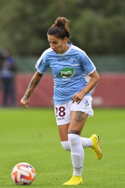 Pomigliano Calcio Femminile takımından Zhanna Ferrario, 26 Kasım 2022 'de İtalya' nın başkenti Roma 'da düzenlenen A.S. Roman Kadınlar ve Pomigliano Calcio Femminile arasındaki 10. - Fotoğraf: Domenico Cippitelli / L