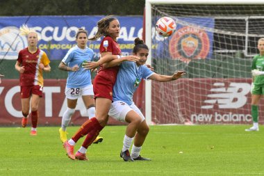 AS Roman Kadınları 'ndan Beata Kollmat, 26 Kasım 2022' de İtalya 'nın başkenti Roma' da düzenlenen A.S. Roman Kadınlar ve Pomigliano Calcio Femminile arasında düzenlenen 10. - Fotoğraf: Domenico Cippitelli / LiveMedi