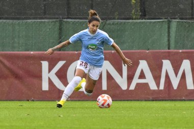 Pomigliano Calcio Femminile takımından Zhanna Ferrario, 26 Kasım 2022 'de İtalya' nın başkenti Roma 'da düzenlenen A.S. Roman Kadınlar ve Pomigliano Calcio Femminile arasındaki 10. - Fotoğraf: Domenico Cippitelli / L